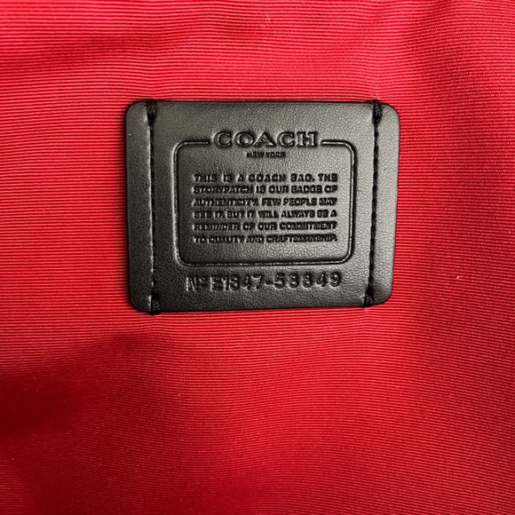 Coach customized market tote bag - Picture 7 of 8